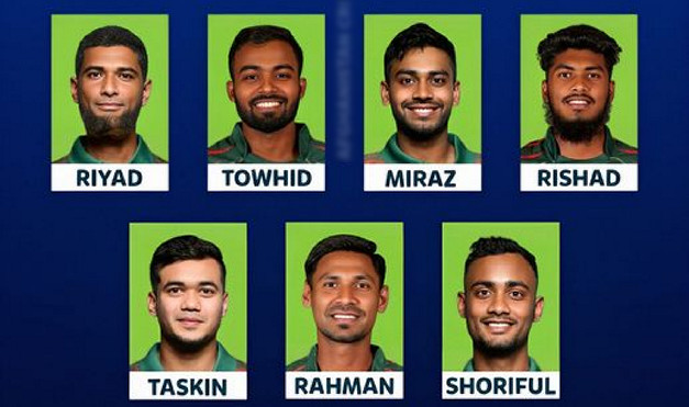 ম্যাচের দুই ঘন্টা আগে ৩ পরিবর্তন নিয়ে বাংলাদেশের চমকে ভরা একাদশ ঘোষণা