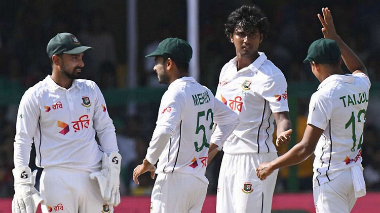 আজ ওয়েস্ট ইন্ডিজের বিপক্ষে দ্বিতীয় টেস্ট ম্যাচের জন্য বাংলাদেশের একাদশ ঘোষণা