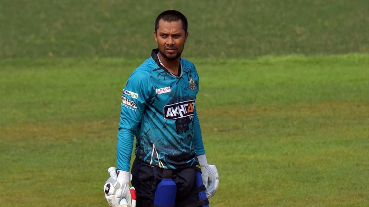 আজ টি-টেনে ব্যাটিংয়ে যত রান করলেন সাব্বির