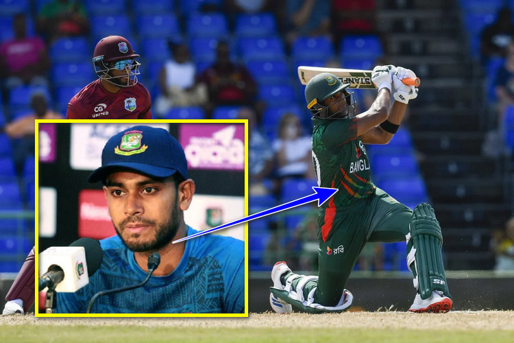 ওয়েস্ট ইন্ডিজের বিপক্ষে ওয়ানডে সিরিজ হেরে সরাসরি যাকে দায়ি করলে বাংলাদেশ অধিনায়ক মিরাজ