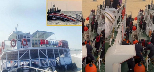 এইমাত্র পাওয়া: ভ*য়াবহ নৌ-দু*র্ঘ*টনা, ফেরির সঙ্গে নৌ*বা*হিনীর স্পিডবোটের সং*ঘ*র্ষ,এখন পর্যন্ত নি*হ*ত ১৩