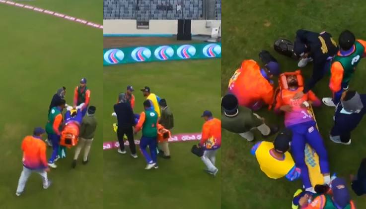 সাব্বিরের অবস্থা ভ য়া ব হ : স্ট্রেচারে করে মাঠ ছাড়লেন সাব্বির