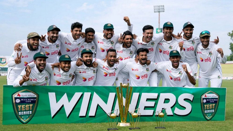 পাকিস্তান-ওয়েস্ট ইন্ডিজকে পেছনে ফেলল বাংলাদেশ