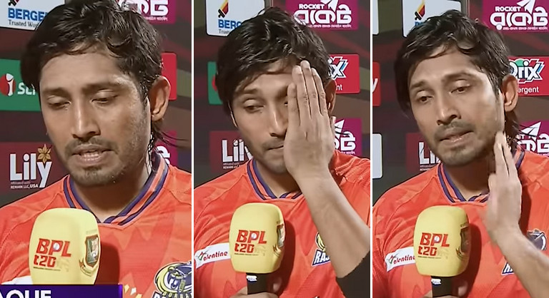 বিজয়ের চোখে পানি,রাজশাহী দলটাই অগোছালো, দিলেন আবেগ ঘন বার্তা