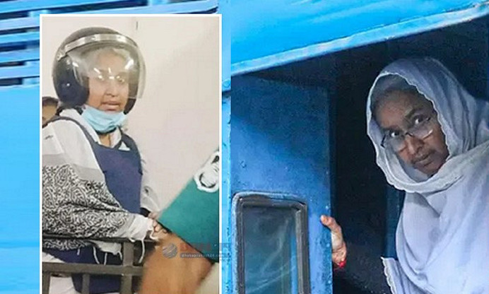 কাঠগড়ায় দাঁড়িয়ে ৫ মিনিট টিস্যু পেপারে ‘চিঠি’ লিখলেন দীপু মনি
