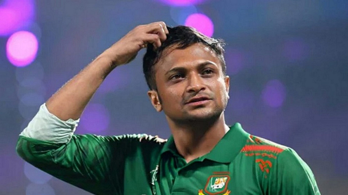 বড় দু:সংবাদ পেলেন সাকিব