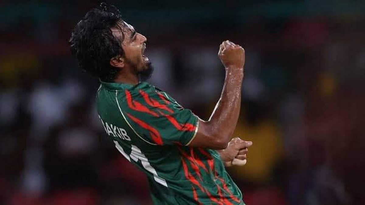 নাহিদ মিরাজের পর তানজিম সাকিবের আঘাত