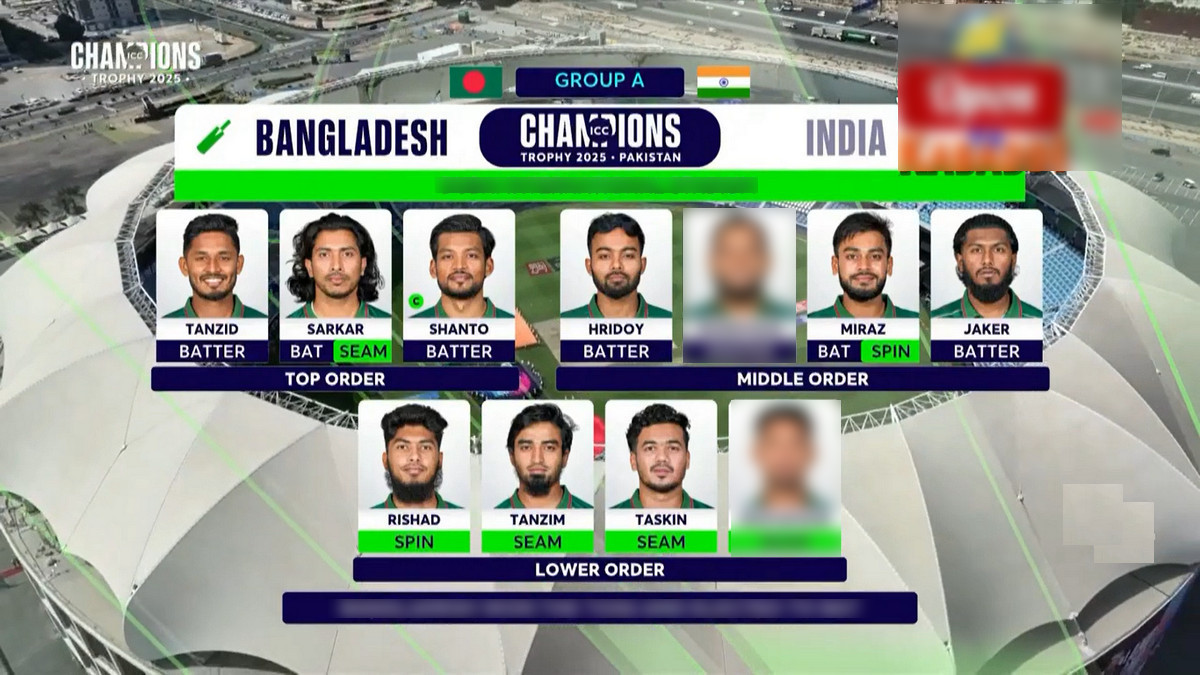 দুই পরিবর্তন নিয়ে নিউজিল্যান্ডের বিপক্ষে বাংলাদেশের সেরা একাদশ ঘোষণা