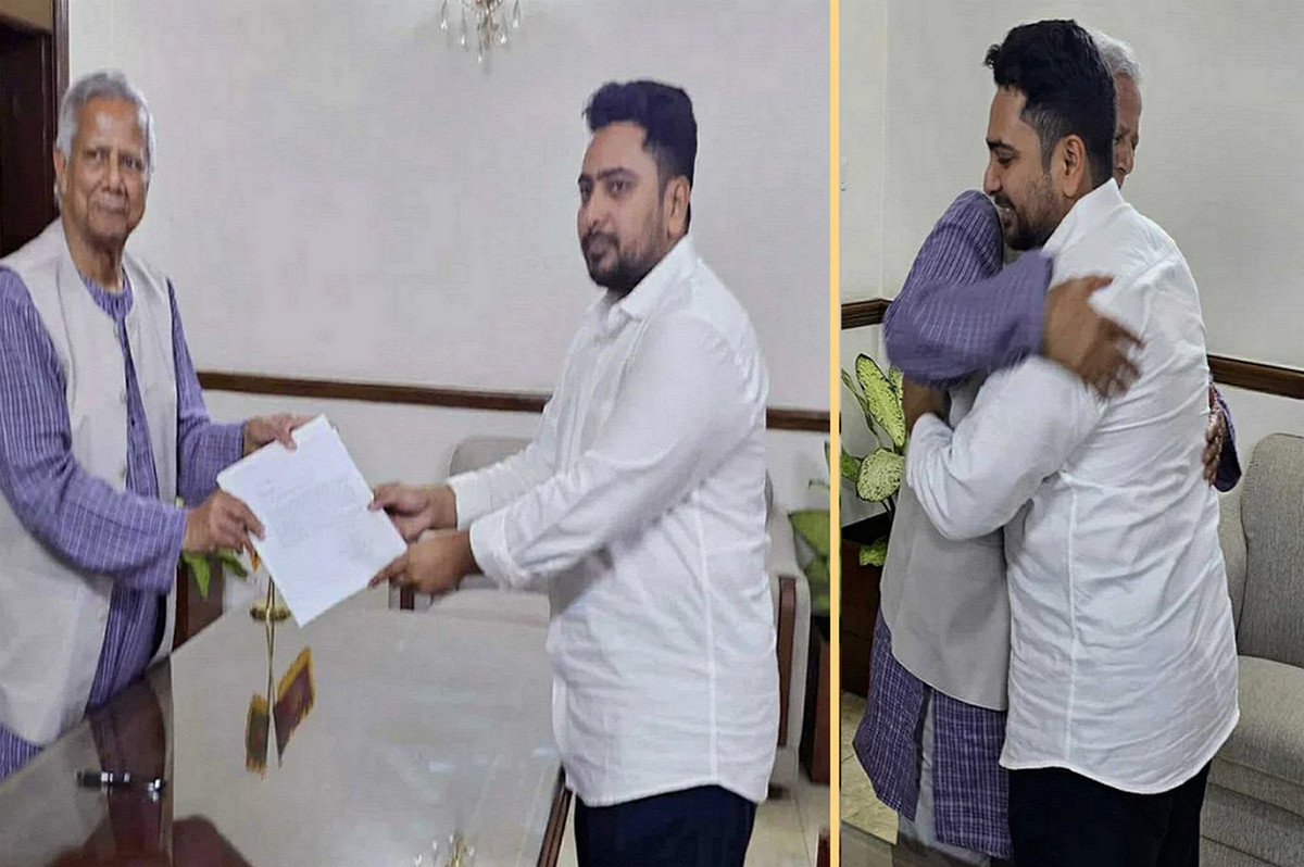 পদত্যাগ পত্রে যা লিখেছেন নাহিদ ইসলাম