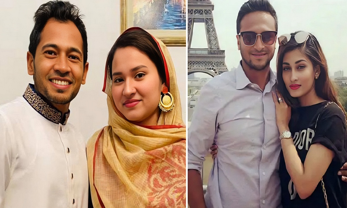 স্ত্রীরাই ডোবান মুশফিক সাকিবদের