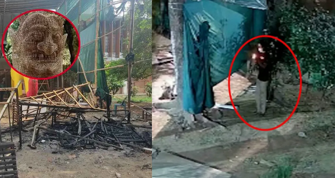 ফ্যাসিস্ট মুখে আগুন, চারুকলায় নেপথ্যের সেই ব্যাক্তি শনাক্ত