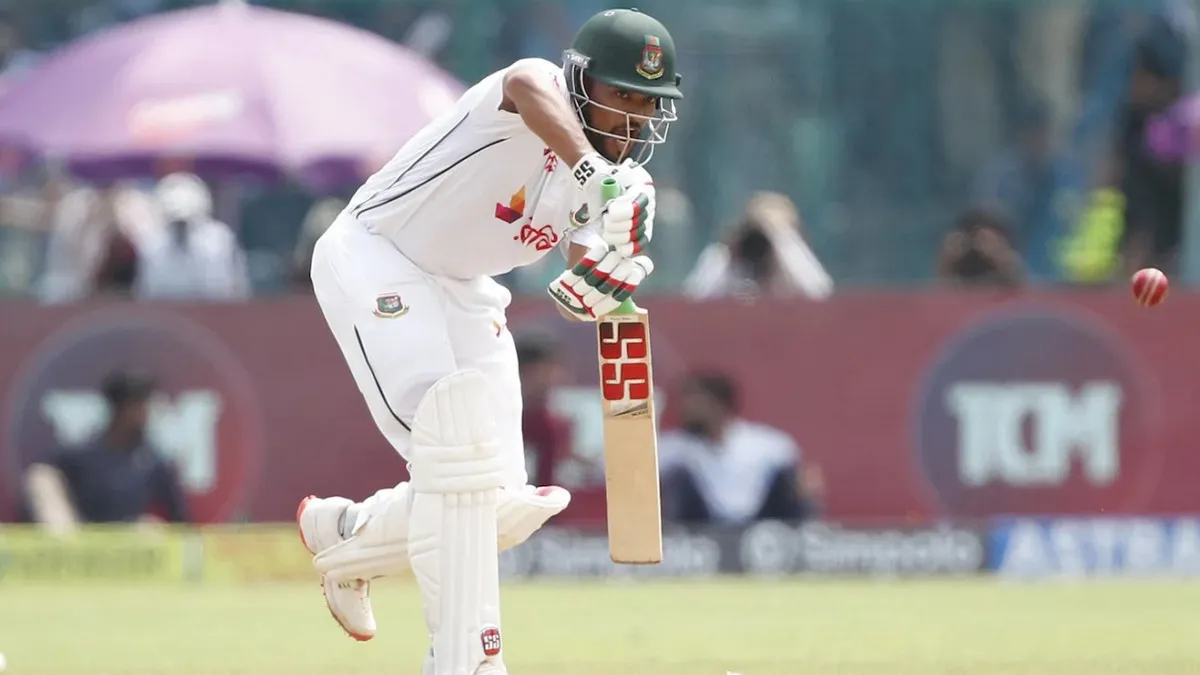 শান্ত ও মুফিকের ব্যাটে ভর করে বাংলাদেশের লিড