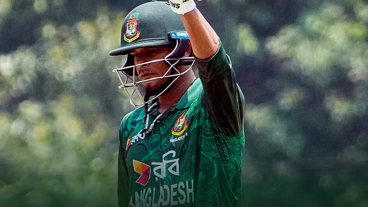 ৬৭ রানের ইনিংসও বাঁচাতে পারল না দলকে, নাসুমের কষ্টগাথা হার