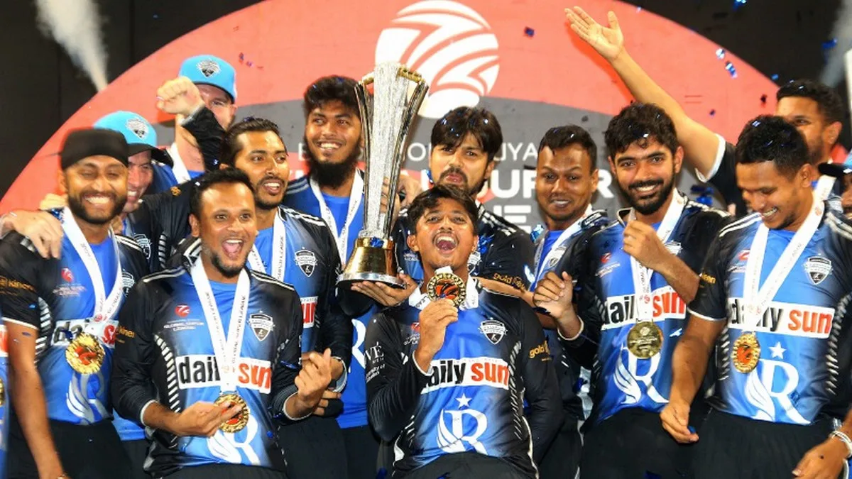 রংপুরসহ গ্লোবাল সুপার লিগের পাঁচ দল চূড়ান্ত