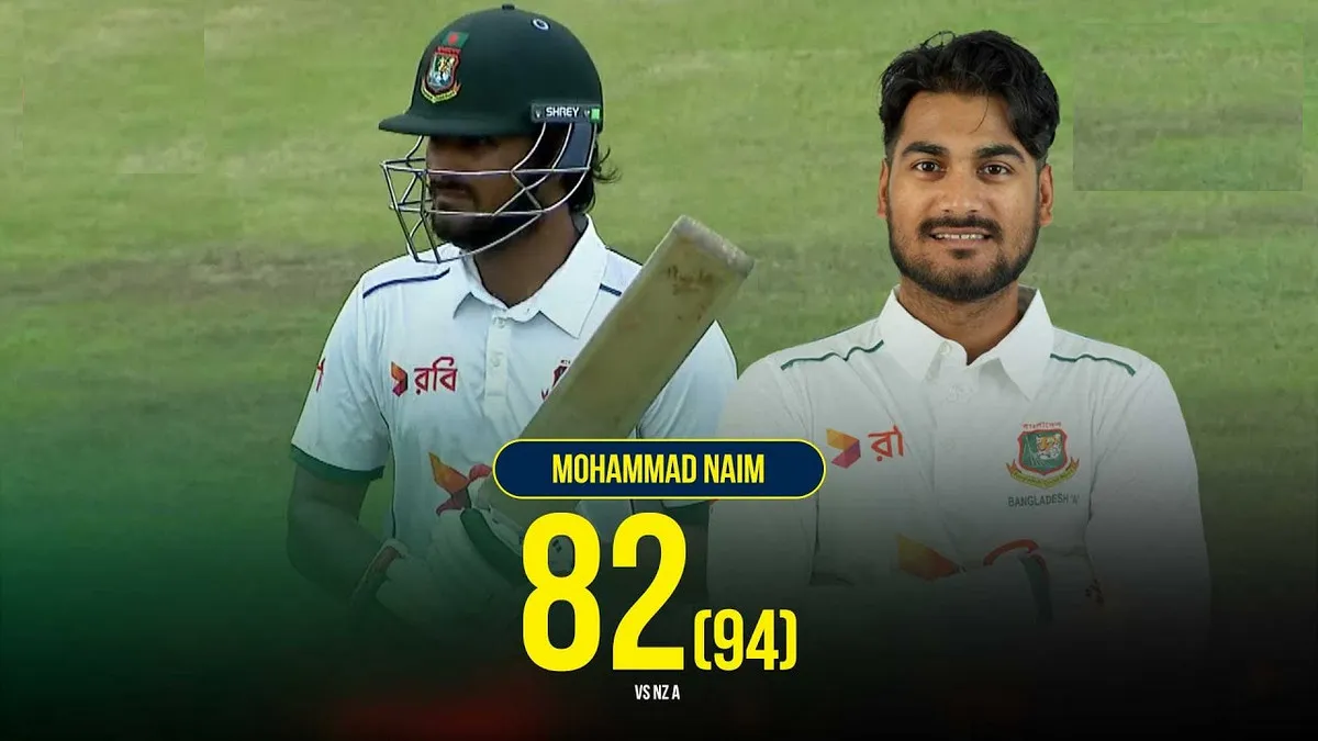 নাঈম-বিজয়ের রেকর্ড জুটি, এরপর বদলে গেল ম্যাচের চিত্র?