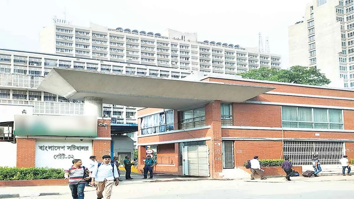 সচিবালয়ে সোয়াট-বিজিবি