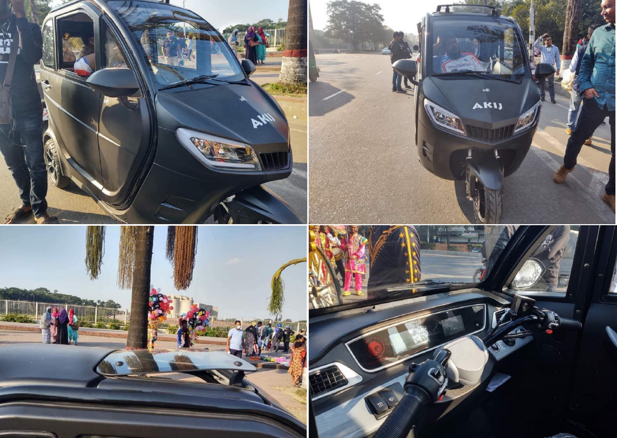 চার লাখ টাকায় এলো এসি গাড়ি! আকিজ আনল তিন চাকার ‘সঙ্গী’