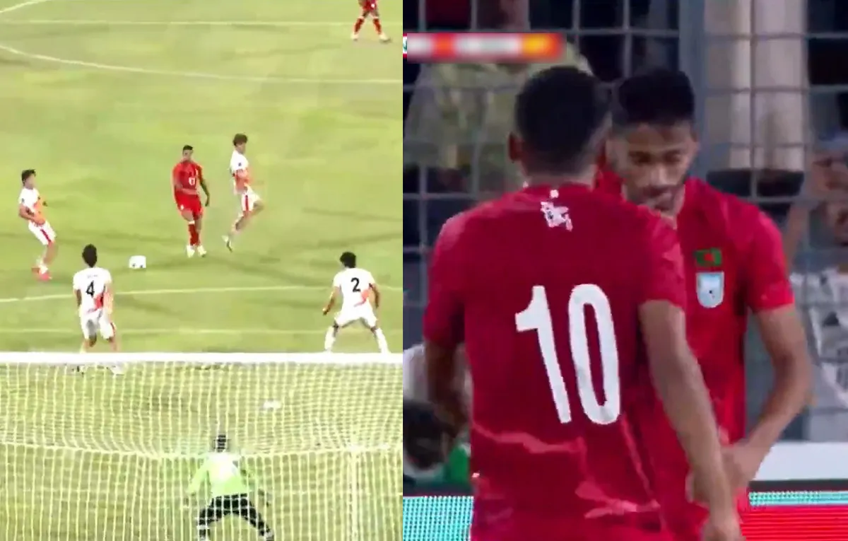 বাংলাদেশ বনাম ভূটান: দ্বিতীয়ার্ধের শুরুতেই আবারও গোল