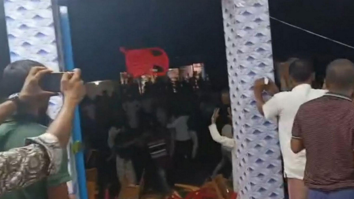 বিএনপি-গণঅধিকার মুখোমুখি, ১৪৪ ধারা জারি