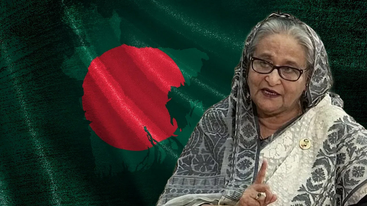 শেষ রাতে শেখ হাসিনার ৪ শব্দের শেষ বার্তা