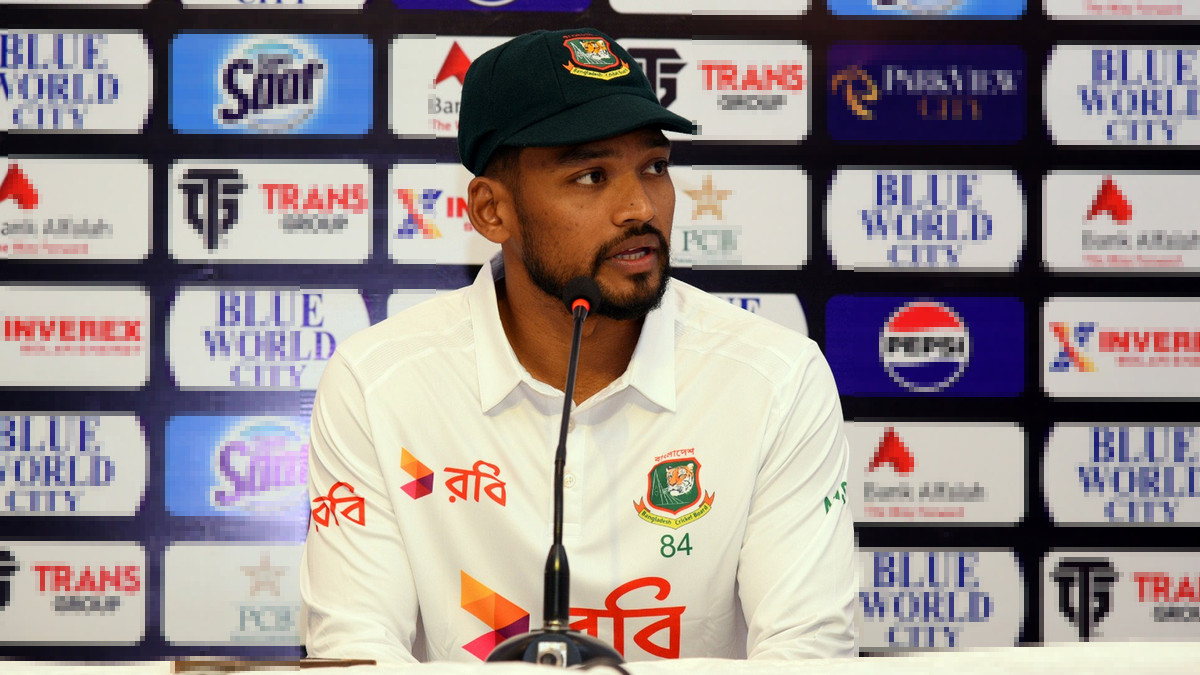 শ্রীলঙ্কার কাছে ইনিংস ব্যবধানে হেরে বড় ঘোষণা দিলেন শান্ত