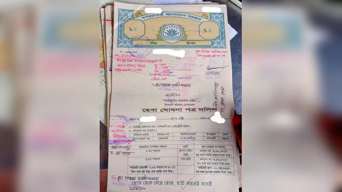 জমি দলিল লেখার সময় ১১টি আইনগত বিষয় অবশ্যই যাচাই করুন