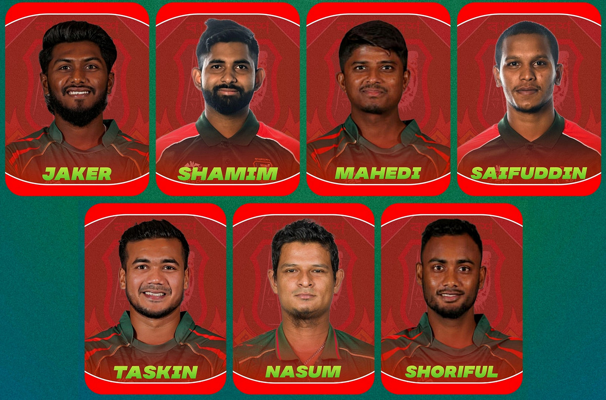 বাংলাদেশ বনাম পাকিস্তান: শেষ টি-টোয়েন্টিতে টাইগার একাদশে দুই পরিবর্তন