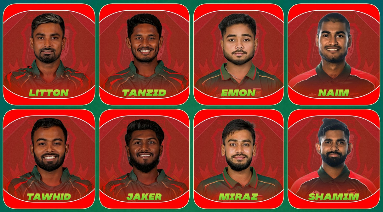 এশিয়া কাপ ২০২৫: বাংলাদেশ স্কোয়াডের ১৪ জন প্রায় নিশ্চিত