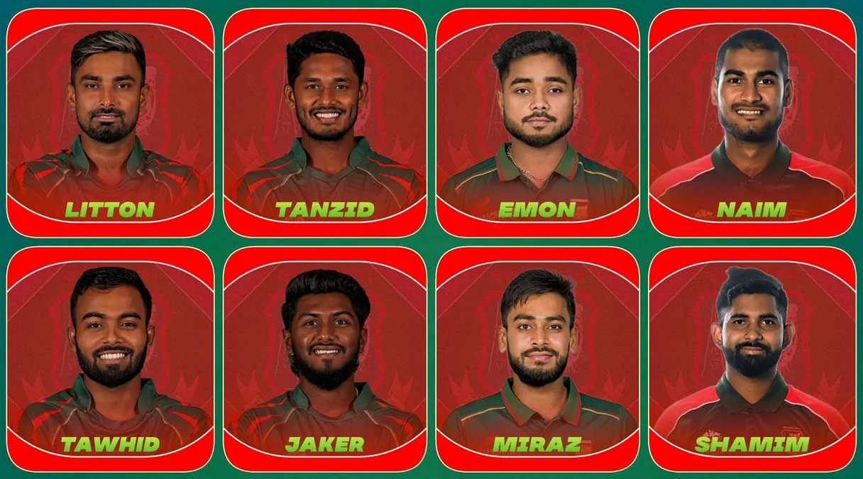 এশিয়া কাপ ২০২৫: বাংলাদেশ স্কোয়াডের ১৪ জন প্রায় নিশ্চিত