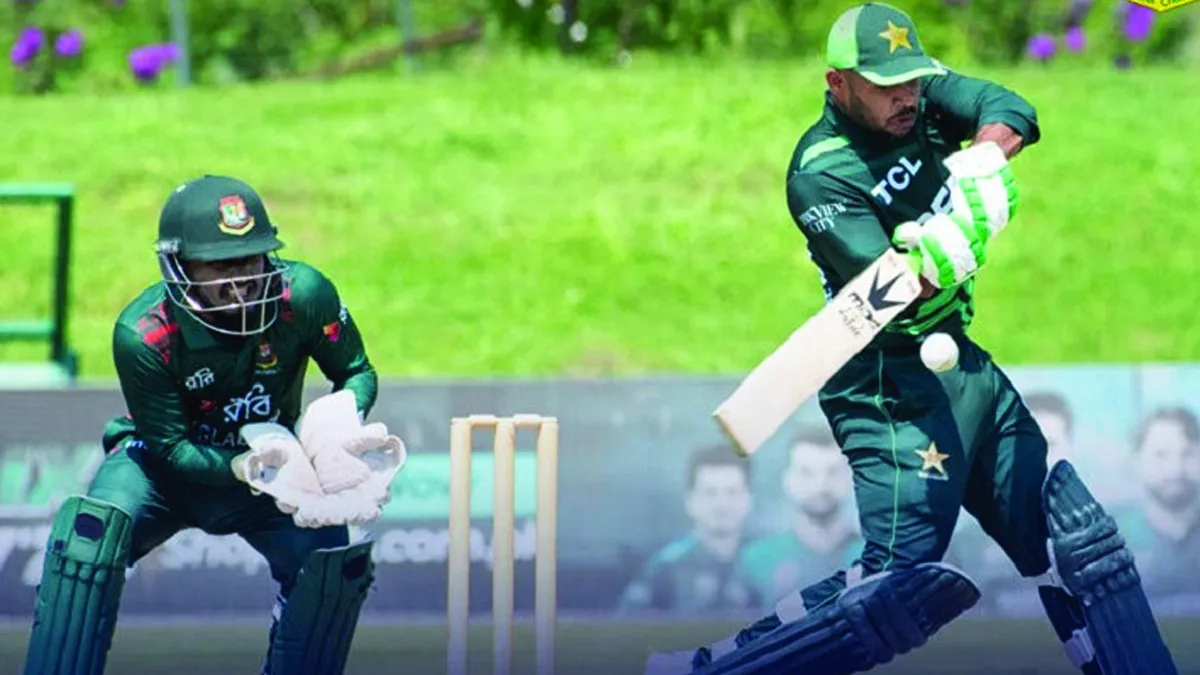 বাংলাদেশকে বড় রানের টার্গেট দিল পাকিস্তান