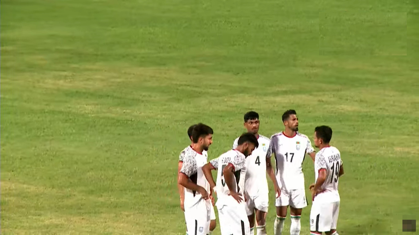 নেপাল বনাম বাংলাদেশ: ৯০ মিনিটের খেলা শেষ, জেনেনিন ফলাফল