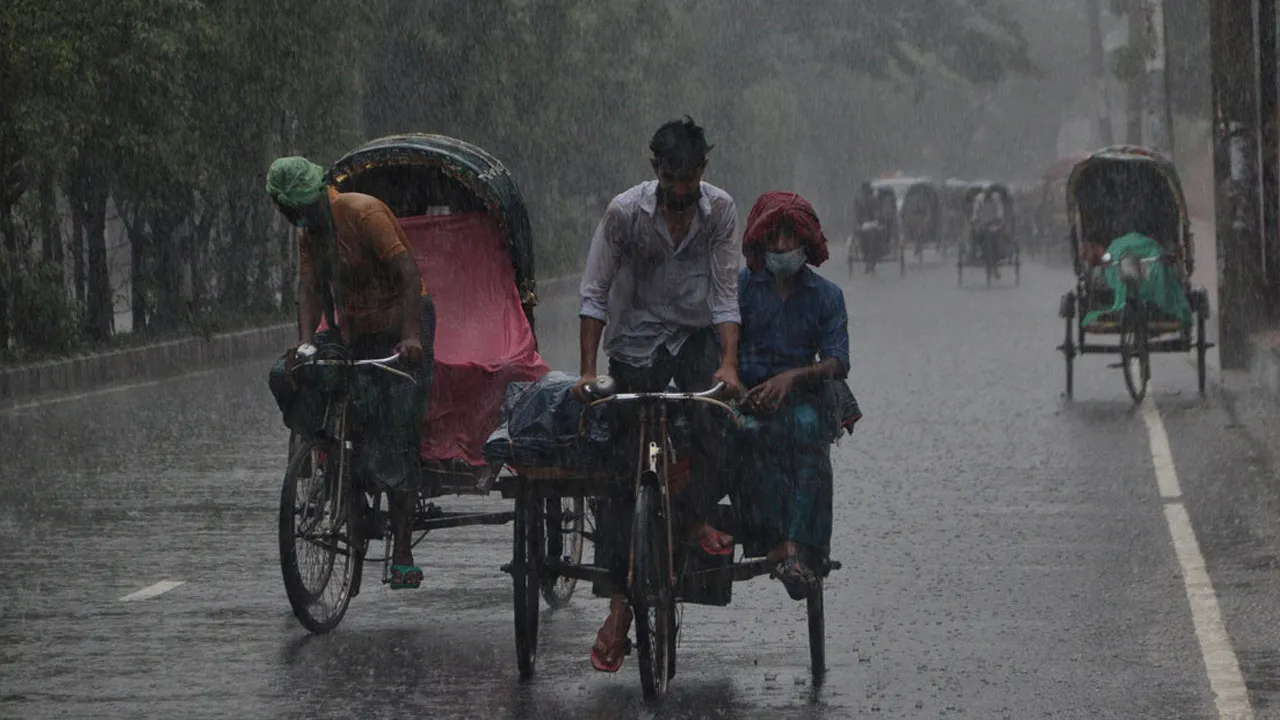 আবহাওয়ার খবর: লঘুচাপ আসছে, দেশজুড়ে ভারী বৃষ্টির পূর্বাভাস