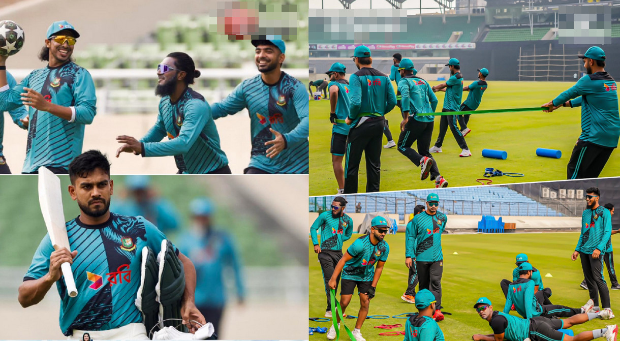 কাল দুপুরে মাঠে নামছে বাংলাদেশ; চলছে শেষ মুহূর্তের অনুশীলন (ভিডিওসহ)