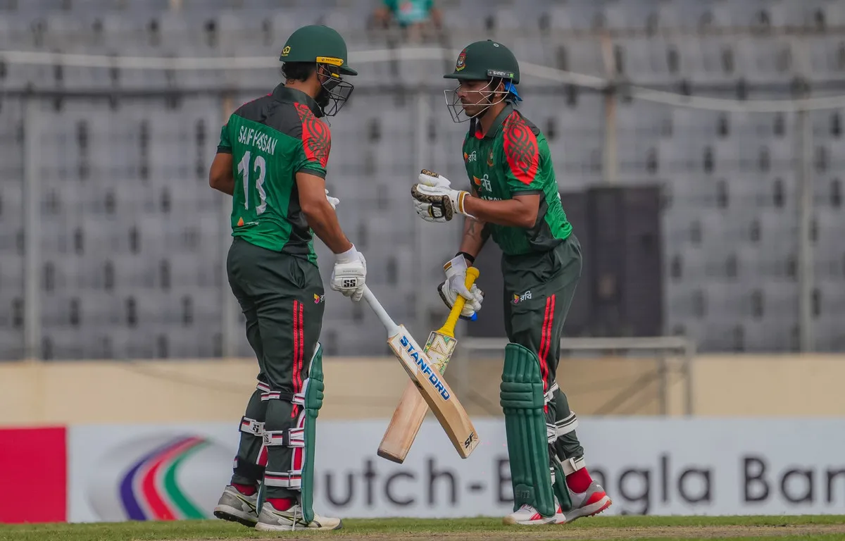 বাংলাদেশ বনাম ওয়েস্ট ইন্ডিজ: সাইফ ও সৌম্যের ফিফটি, সরাসরি দেখুন এখানে (Live)