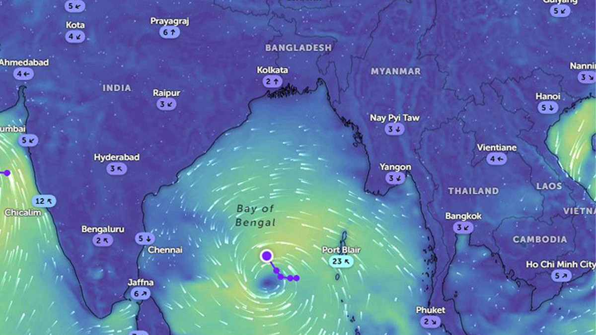 ঘূর্ণিঝড় মোন্থা: কখন, কোথায় আঘাত হানতে যাচ্ছে