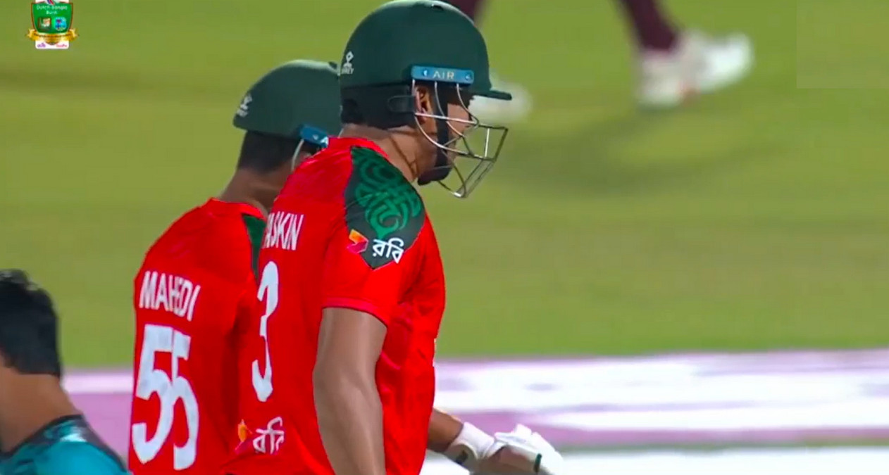 বাংলাদেশ বনাম ওয়েস্ট ইন্ডিজ, ৩য় টি-টোয়েন্টি: মাঝাড়ি রানের টার্গেট দিল বাংলাদেশ