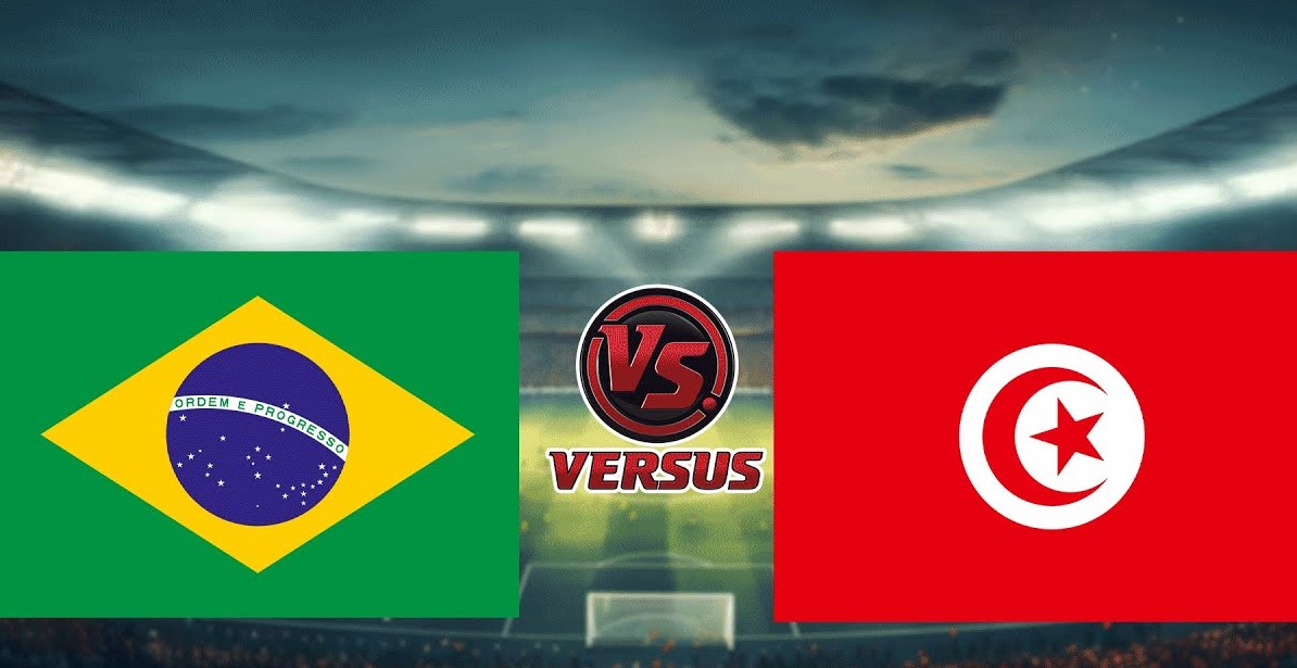 ব্রাজিল বনাম তিউনিসিয়ার ম্যাচ লাইভ(LIVE)