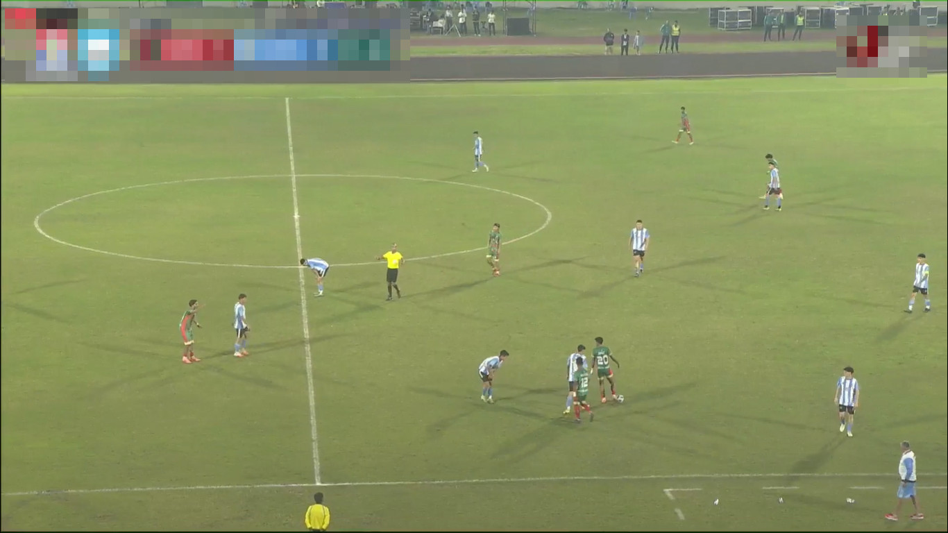 বাংলাদেশ বনাম আর্জেন্টিনা: দ্বিতীয়ার্ধের খেলা শুরু! সরাসরি দেখুন Live