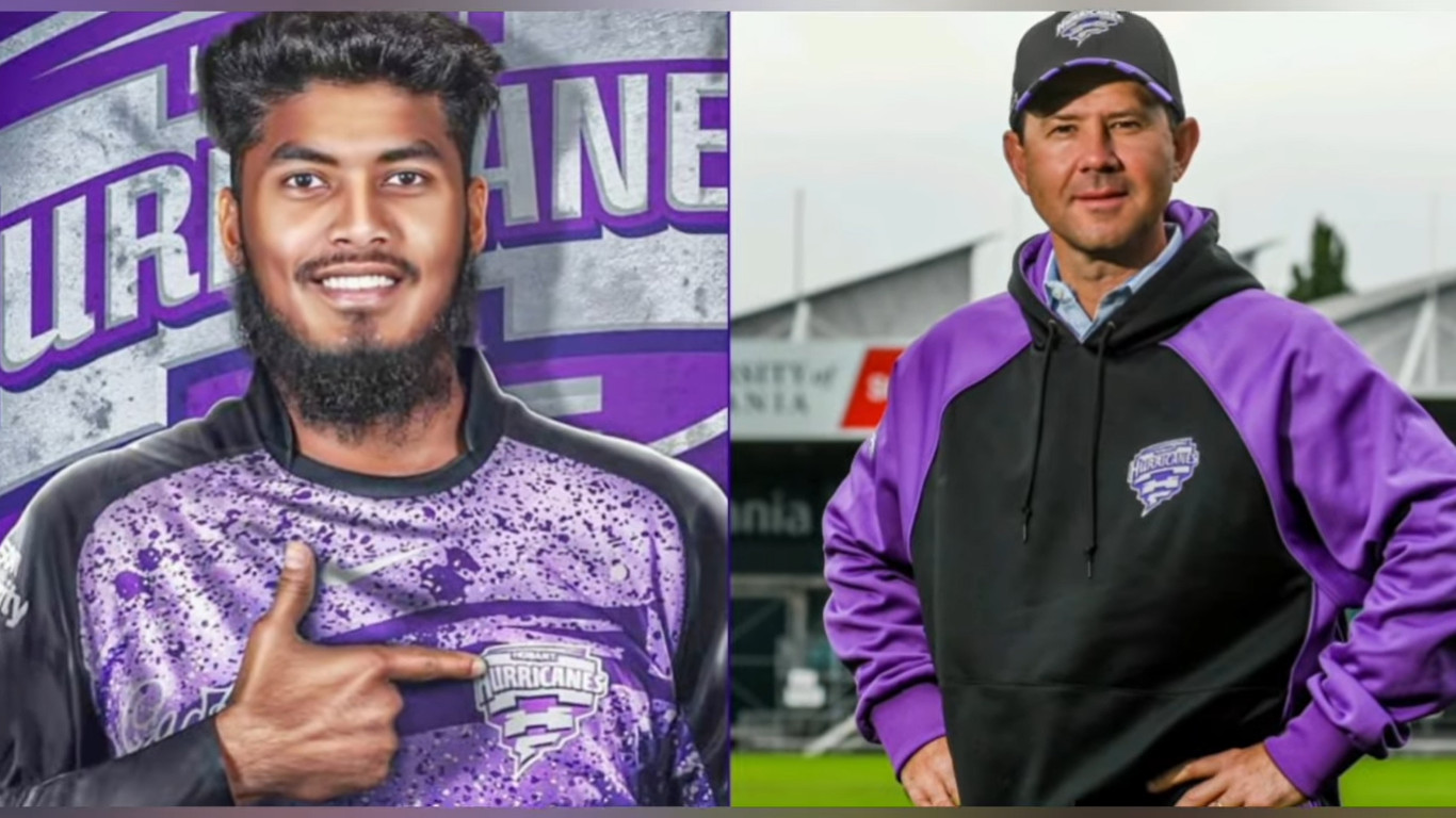 বিগ ব্যাশ: প্রথম ম্যাচে একাদশে রিশাদ হোসেন থাকবে কিনা জানালেন রিকি পন্টিং