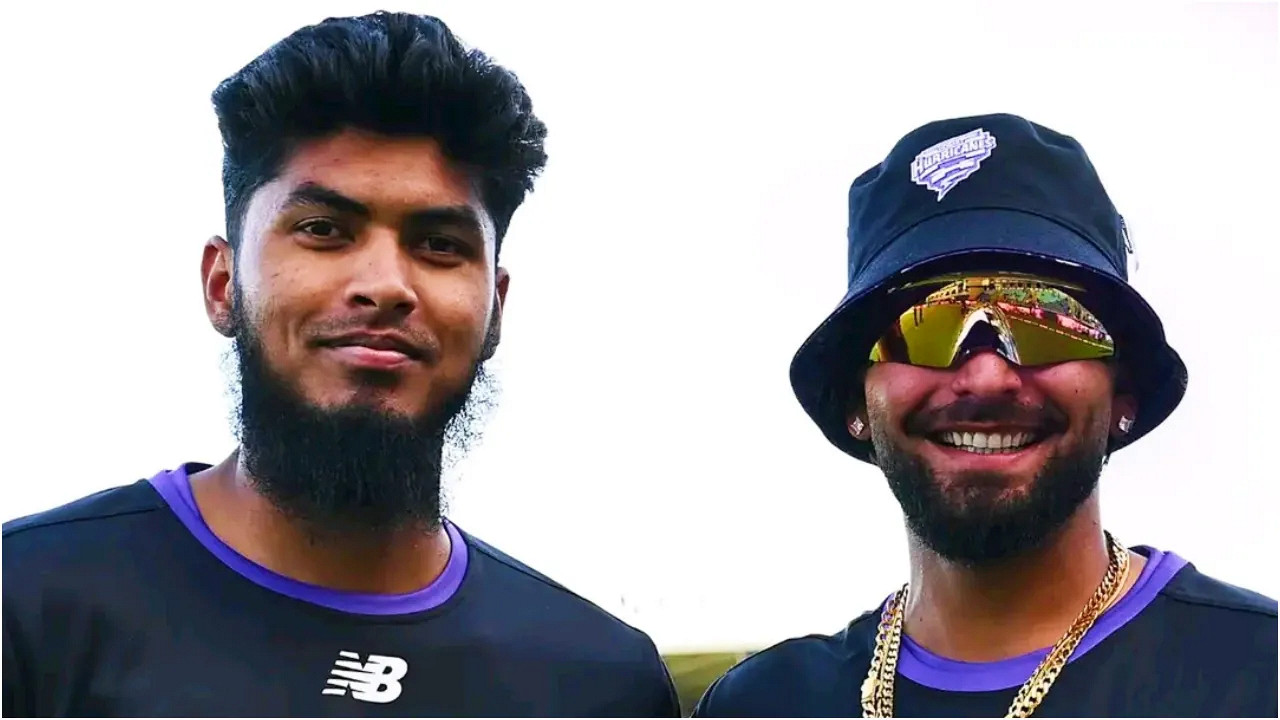 Big Bash-বিবিএল অভিষেক ম্যাচেই রিশাদ হোসেনের দুর্দান্ত বোলিং