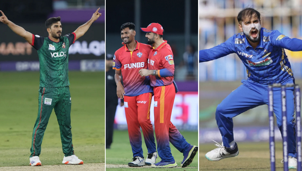 আইএল টি২০: সেরা ৫ উইকেট শিকারি বোলার তালিকা, জানুন মুস্তাফিজের অবস্থান