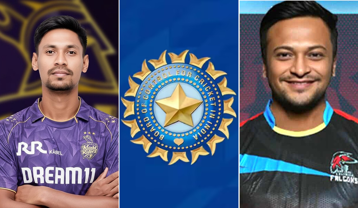 মুস্তাফিজ ইস্যুতে বিসিসিআইয়ের সমালোচনা ও কেকেআর বিতর্ক নিয়ে মুখ খুললেন সাকিব