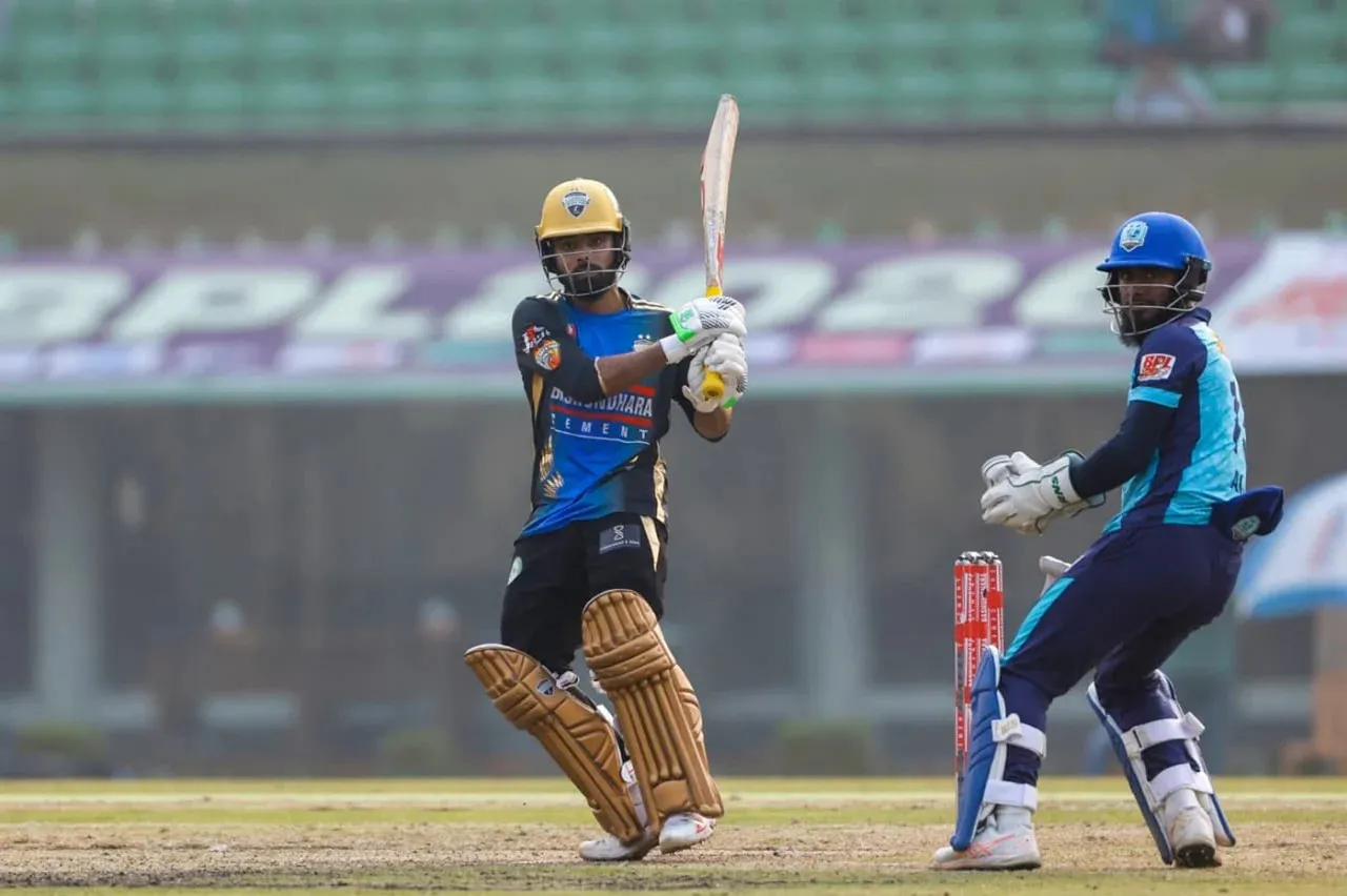 রংপুর বনাম নোয়াখালী: ডাবল সেঞ্চুরি, শেষ হলো ম্যাচ জানুন ফলাফল