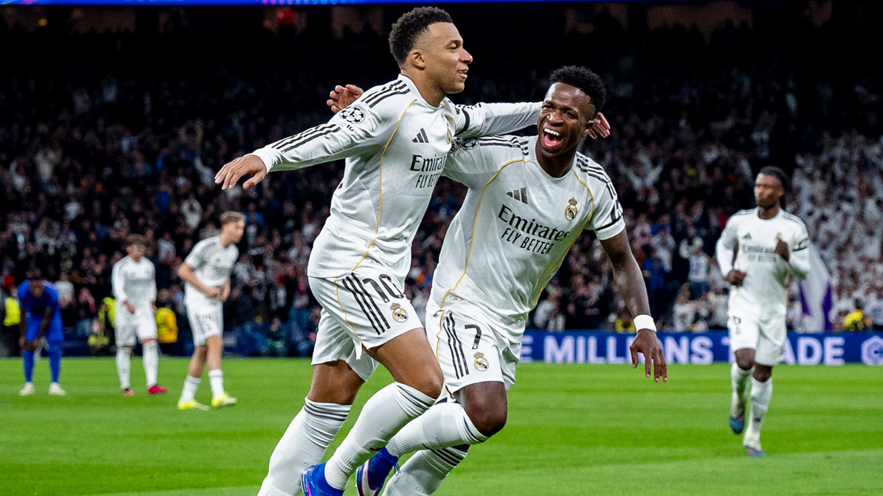 বার্নাব্যুতে এমবাপে-ভিনিসিয়ুসের তান্ডব, মোনাকোকে নিয়ে খেলল রিয়াল