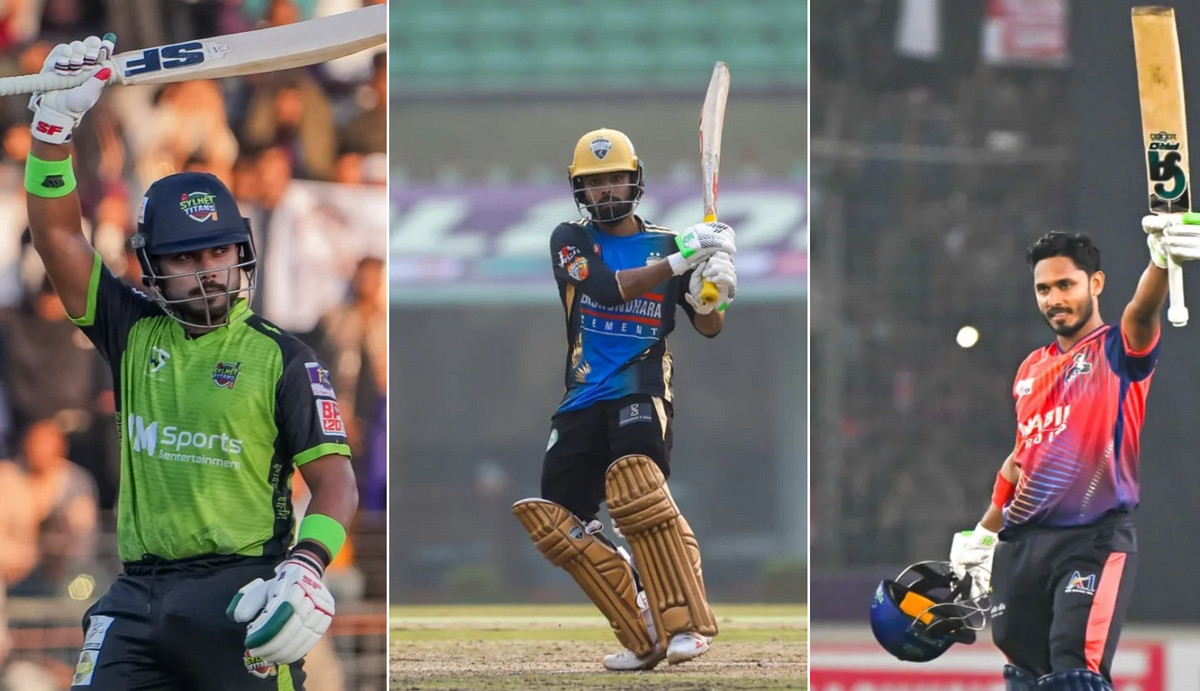 বিপিএল ২০২৬-এর সেরা ৫ ব্যাটারের তালিকা এক নজরে