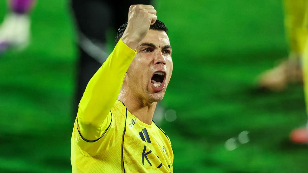 রোনালদোর জোড়া গোল: পয়েন্ট টেবিলের শীর্ষে আল নাসর