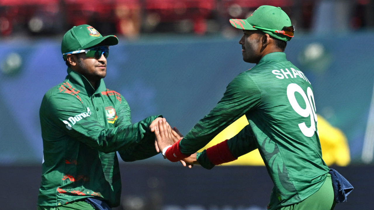 সাকিব ফিরলে দলের কী লাভ? ওয়ানডে ব্যাটিং নিয়ে মুখ খুললেন শান্ত