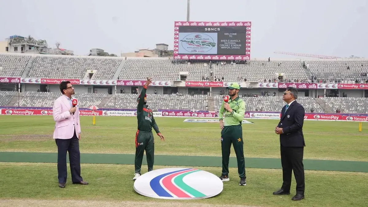 বাংলাদেশ বনাম পাকিস্তান ২য় ওয়ানডে: টস শেষ, জানুন ফলাফল