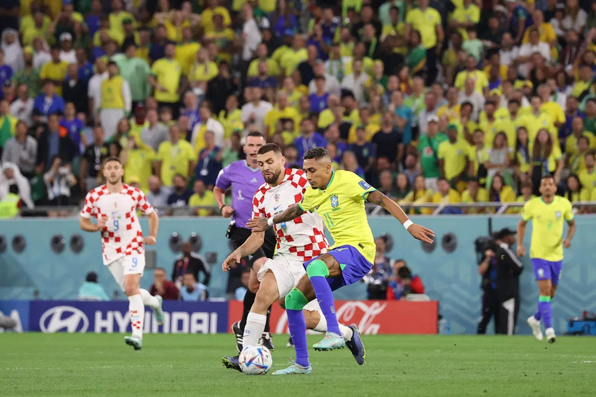 চলছে ব্রাজিল বনাম ক্রোয়েশিয়া ম্যাচ: সরাসরি দেখুন Live