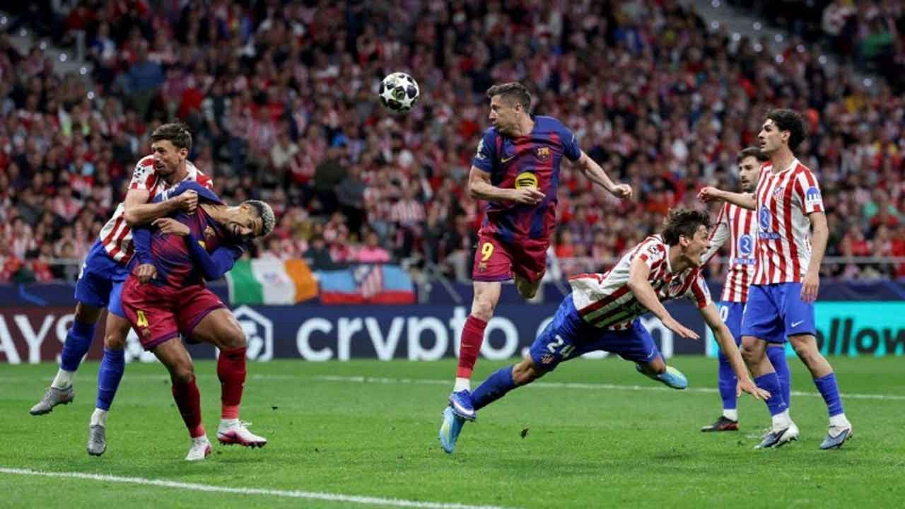 বার্সাকে কাঁদিয়ে ৯ বছর পর চ্যাম্পিয়ন্স লিগ সেমিফাইনালে অ্যাতলেটিকো